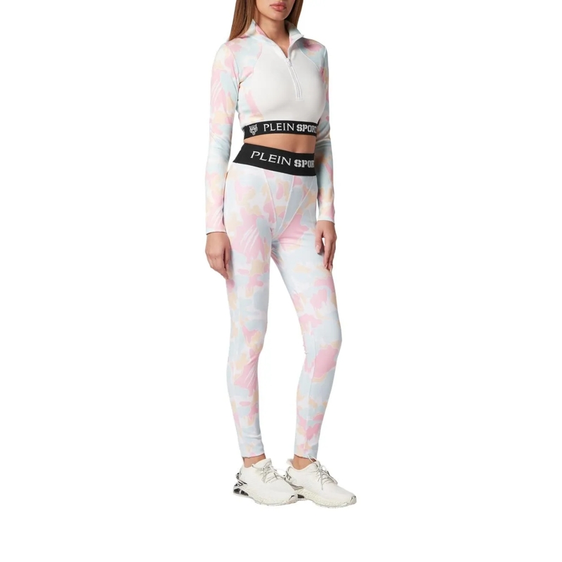 Plein Sport Leggings Leggings Camouflage rose(Image 3)