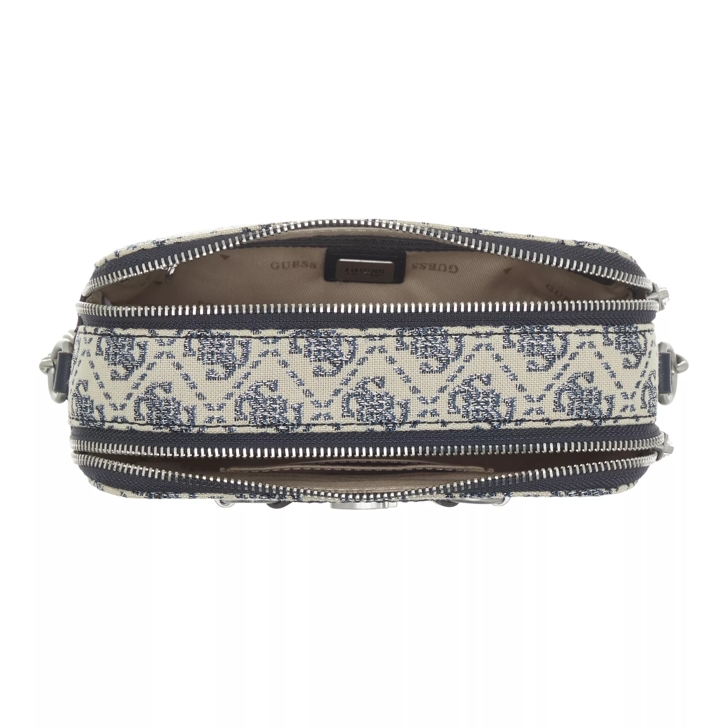 Guess Izzy Camera Bag Navy Logo Crossbody Bag