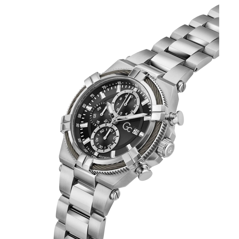 GC Quarzuhr Quarz-Analoguhr Gc Ironforce silber(Image 4)