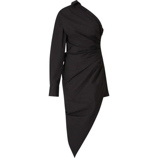 Alexander Wang Robes midi Asymmetrical Mini Dress schwarz