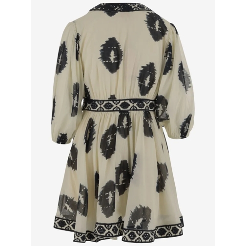 CALLING JUNE Mini robes Marlin Cotton Mini Dress Black (Image 2)