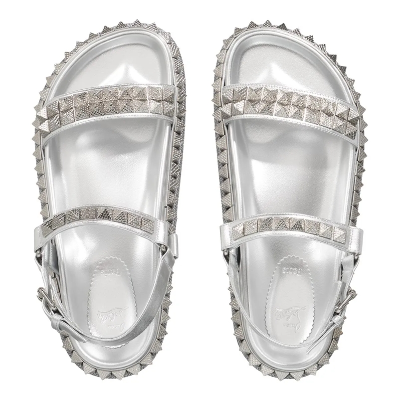 Christian Louboutin Sandalen Pyrabizz Sandal Silver(Image 10)