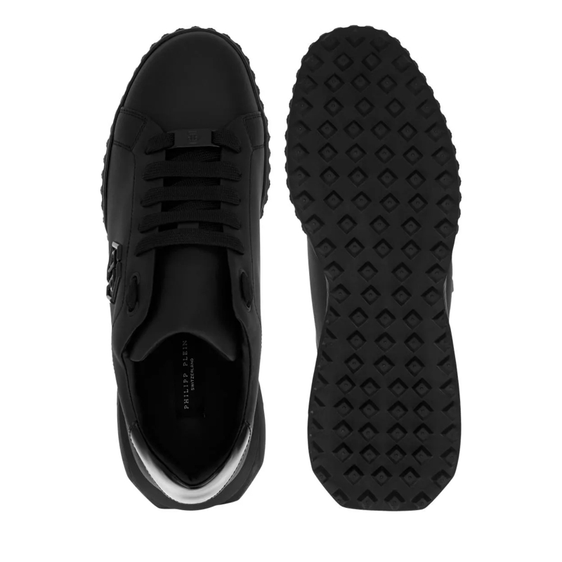 Philipp Plein Low-Top-Sneaker Lo-Top Turnschuhe Hexagon schwarz(Image 4)