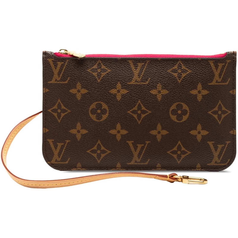 Louis Vuitton Nécessaire Monogram Neverfull Pouch PM braun