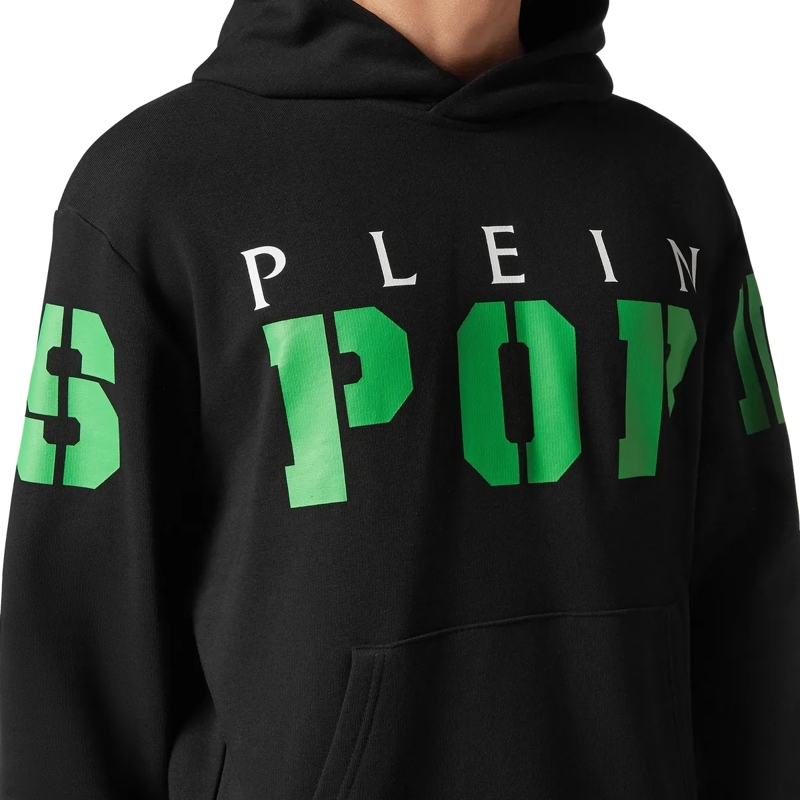 Plein Sport Top Hoodie schwarz(Image 5)