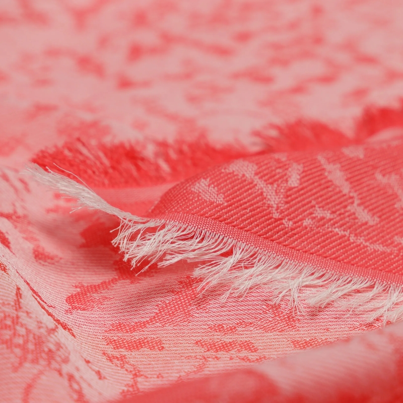 Lala Berlin Leichter Schal Cube Camille Red(Image 3)