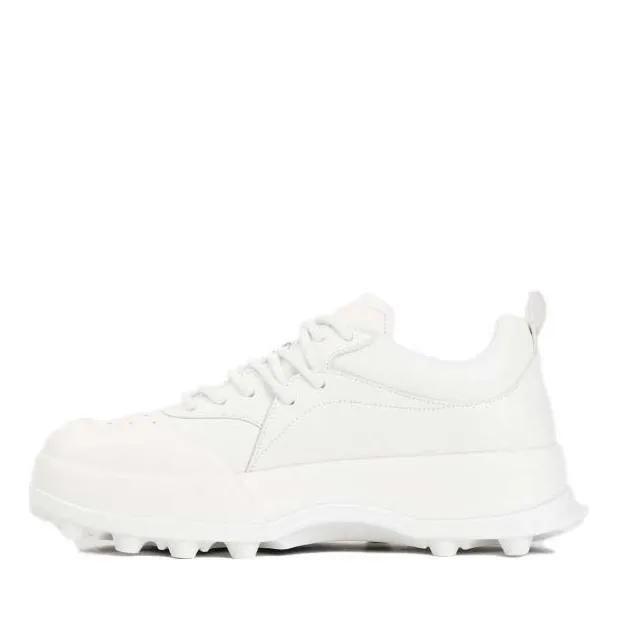 Thumbnail - Jil Sander Low-Top Sneaker - Porcelain White Leather Sneakers - Gr. 45 (EU) - in Weiß - für Damen