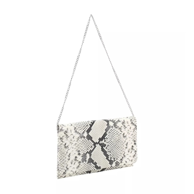 Abro Crossbodytas Clutch aus Leder weiß(Image 3)
