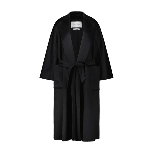 Max Mara Ludmilla Icon Coat aus Kaschmir Schwarz 