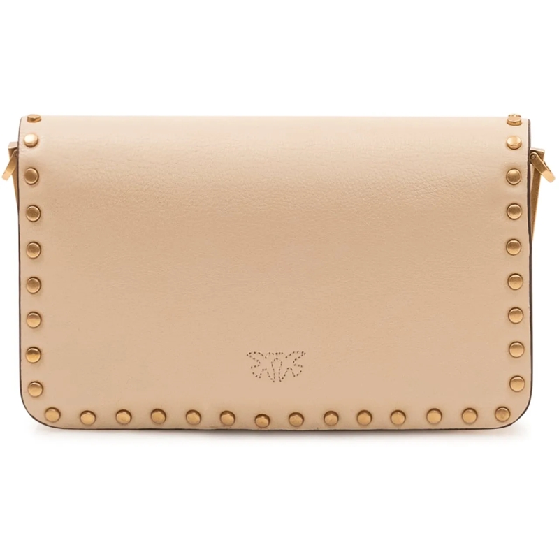 Pinko Schultertasche Love One Slouchy Baby Borsa a Spalla beige(Image 4)