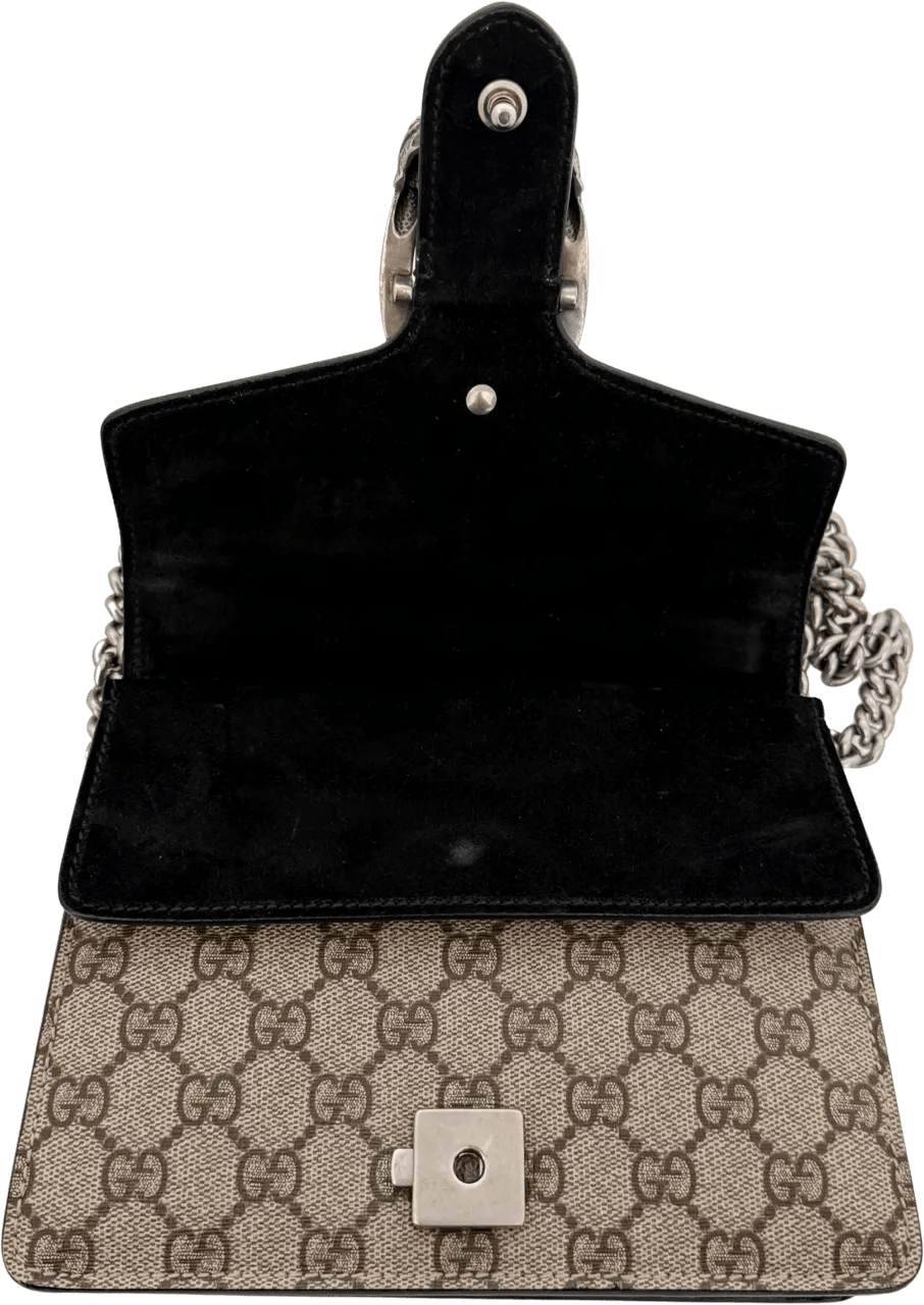 Thumbnail - Gucci Hobo Bags - Gucci Dionysus Small Shoulder Bag GG Supreme Beige - Gr. unisize - in Beige - für Damen