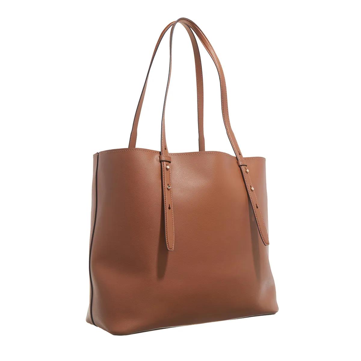 kate spade new york Shoppers & Totes Do It All Fine Grain Leather Large Tote in bruin