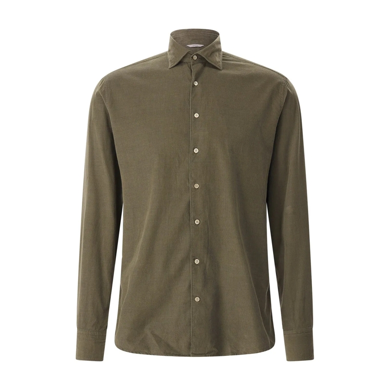STENSTRÖMS Chemise Regular-Fit Cordhemd aus Baumwolle blau(Image 7)