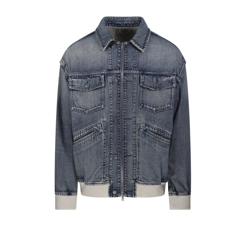 Golden Goose Veste en jean Over Size Denim Jacket Nixon Blue