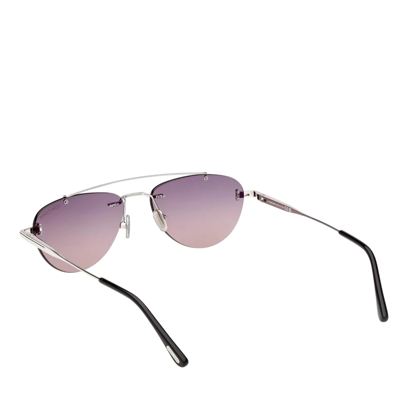 Tom Ford Zonnebril ASTOR-02 Shiny Palladium(Image 8)
