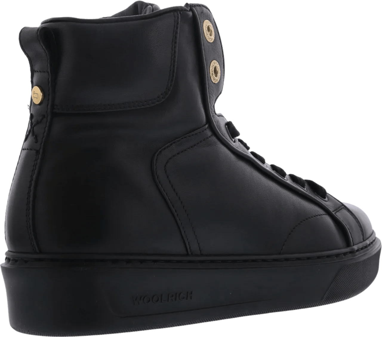 Thumbnail - Woolrich Low-Top Sneaker - Dames Classic Court Mid Women Nappa - Gr. 36 (EU) - in Schwarz - für Damen