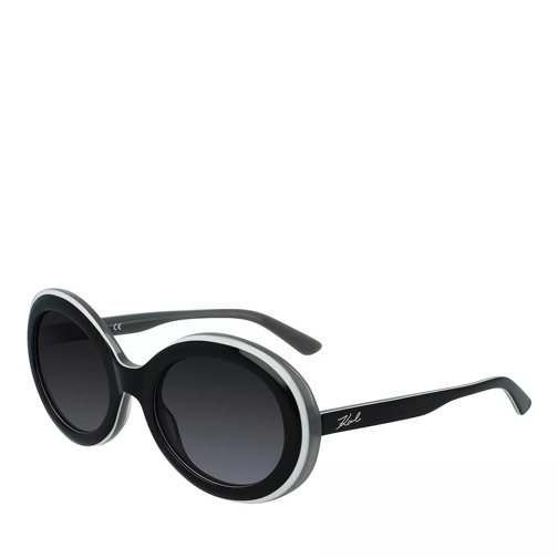 Karl Lagerfeld KL6058S Black/White Trilayer Sonnenbrille