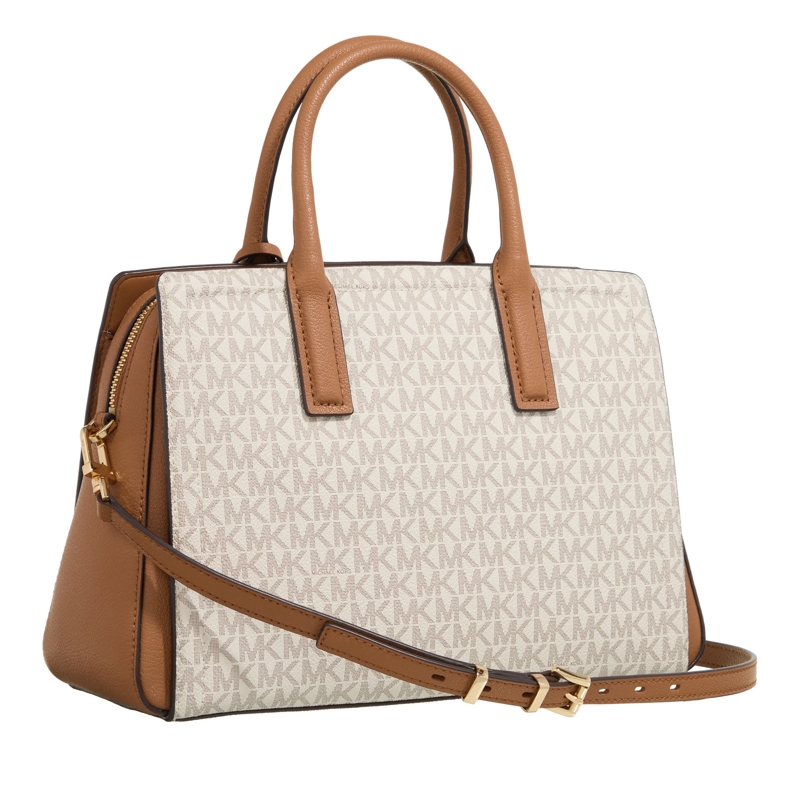 MICHAEL Michael Kors Tote Md Satchel Vanilla/acrn(Image 4)