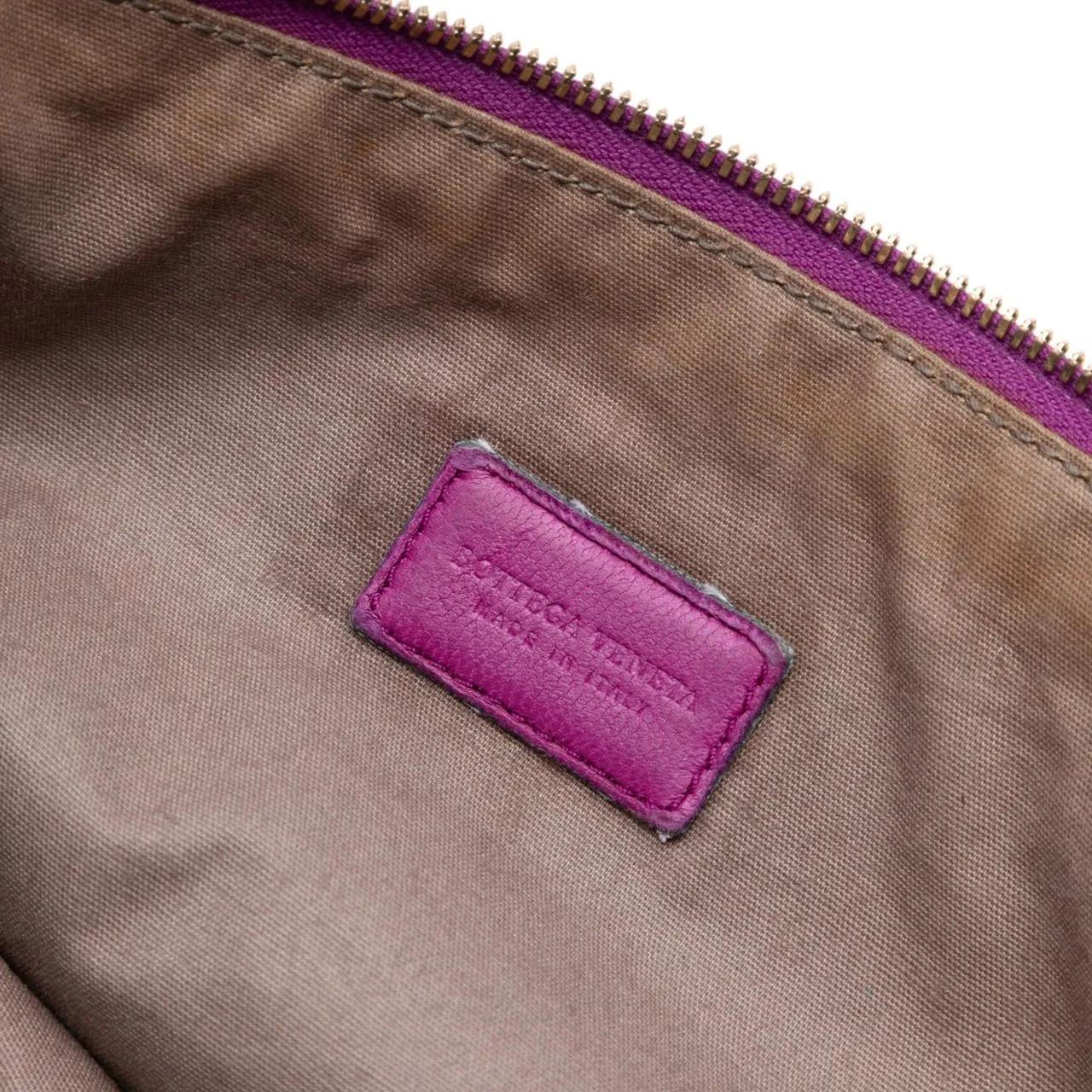 Thumbnail - Bottega Veneta Kosmetiktaschen - Nappa Intrecciato Cosmetic Pouch - Gr. unisize - in Orange - für Damen