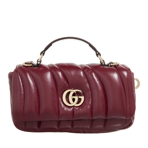 Gucci Satchel Milano Nappa Bag Bordeaux