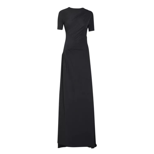 Givenchy Black Long Dress Black 