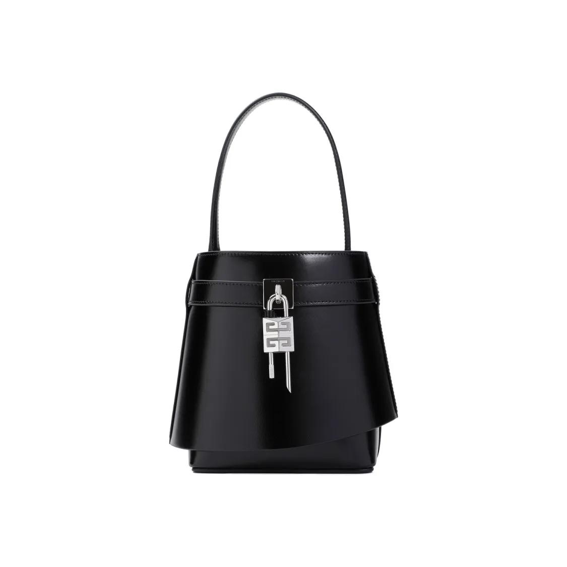 Givenchy Crossbody Bags - Black Calf Leather Top Handle Bag - Gr. unisize - in Schwarz - für Damen