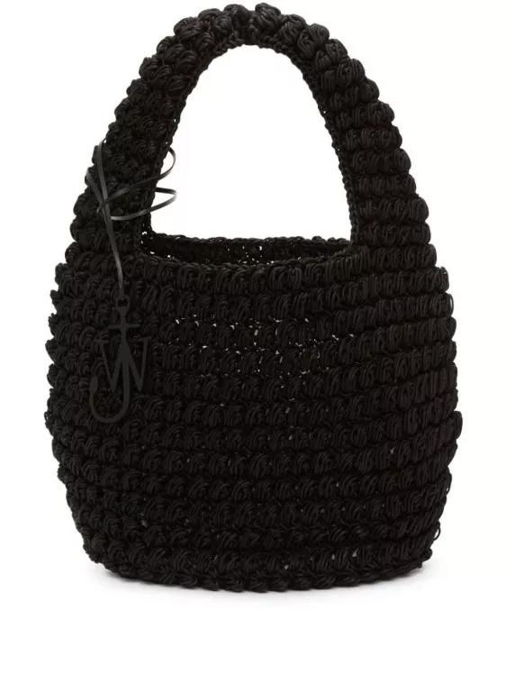 J.W.Anderson Totes & Shopper - Large Popcorn Tote Bag - Gr. unisize - in Schwarz - für Damen