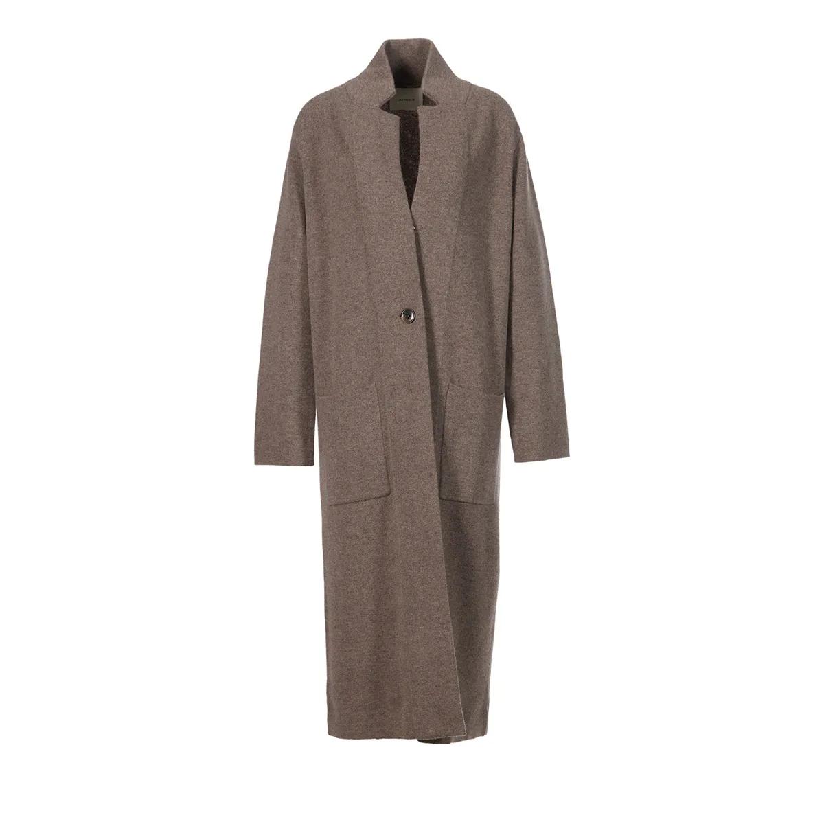 Thumbnail - Lisa Yang - Amie Cardigan Coat - Größe 2 - braun