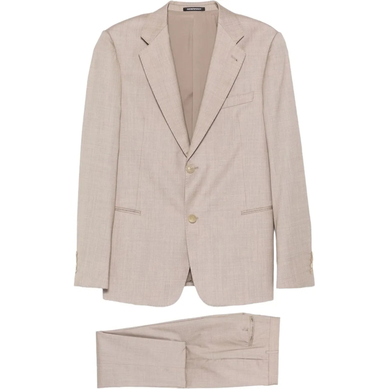 Emporio Armani  Suit Brown braun