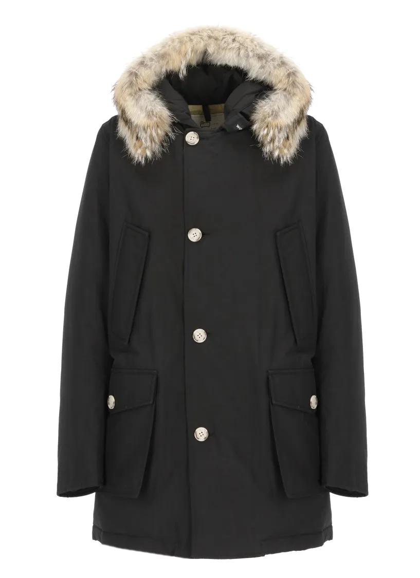 Thumbnail - Woolrich - Black Arctic Parka - Größe XL - schwarz