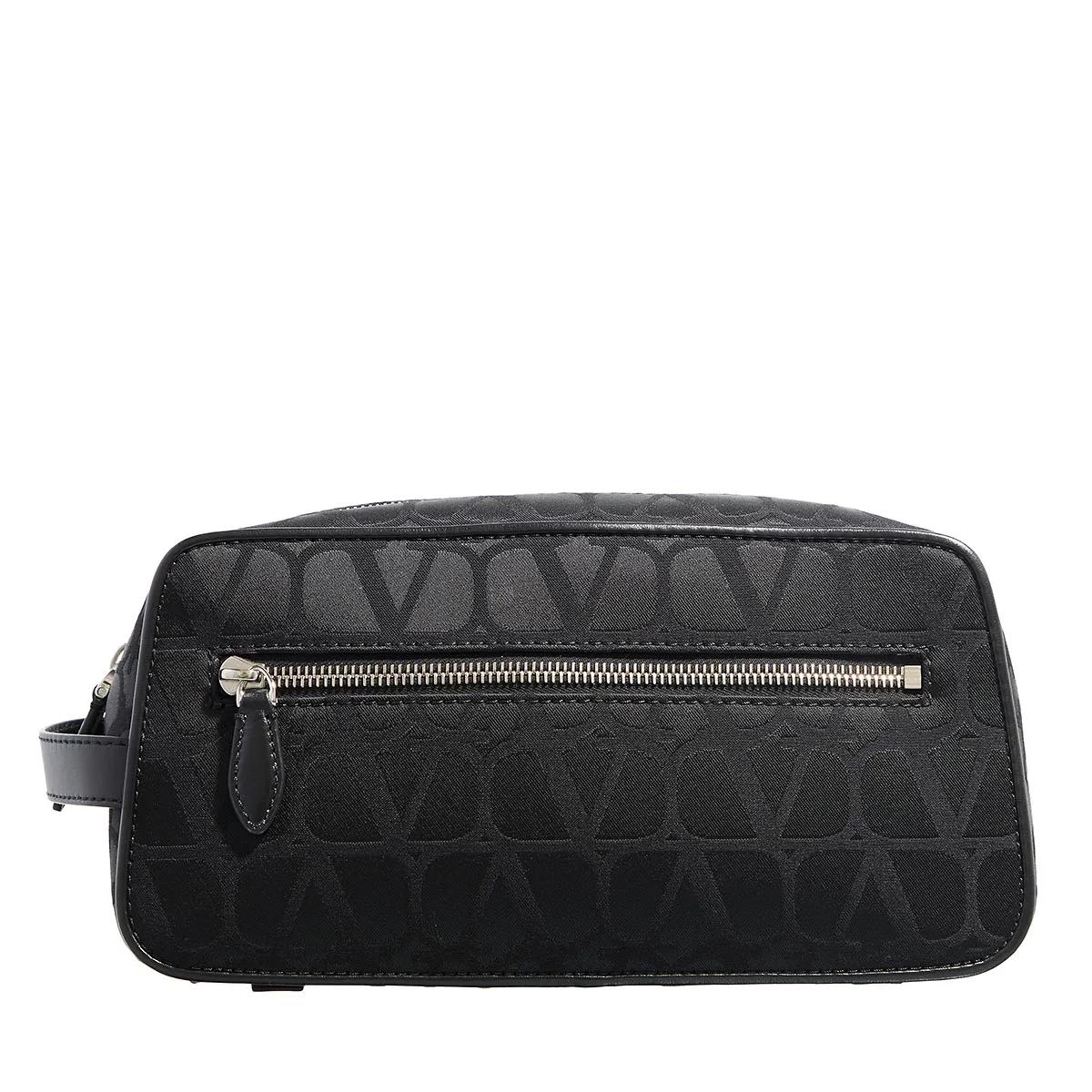 Valentino Garavani Kosmetiktaschen - Sponge Bag With Toile Iconographe Pattern - Gr. unisize - in Schwarz - für Damen