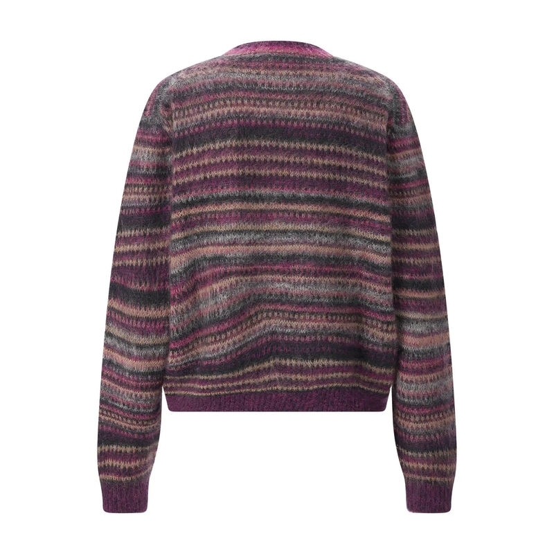 Isabel Marant Pull Gestreifter Pullover Morine lila(Image 2)