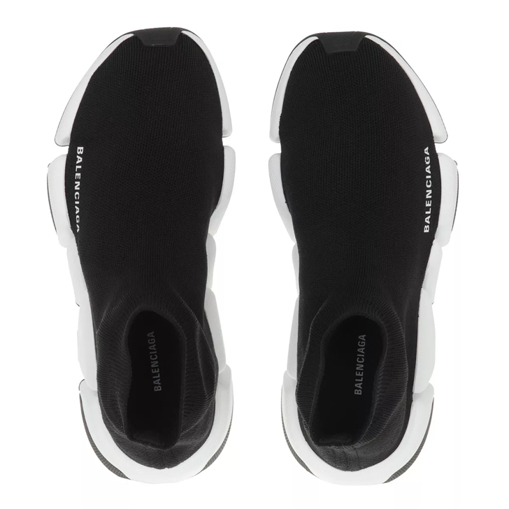 Balenciaga speed trainer black on sale white