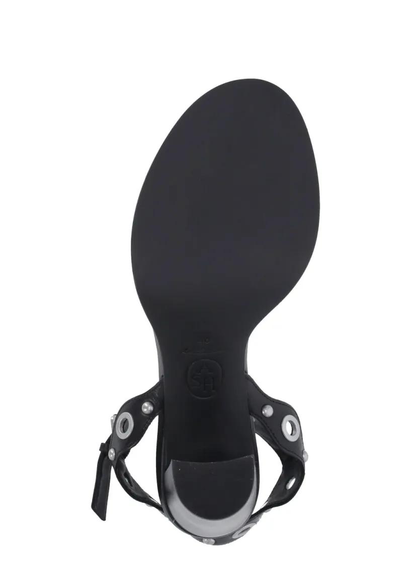 Thumbnail - Ash Sandalen - Black Leather Keira Heeled Sandals - Gr. 39 (EU) - in Schwarz - für Damen