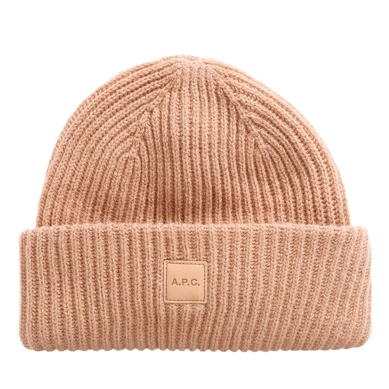 A.P.C. Wollmütze Bonnet Michelle Cab Camel