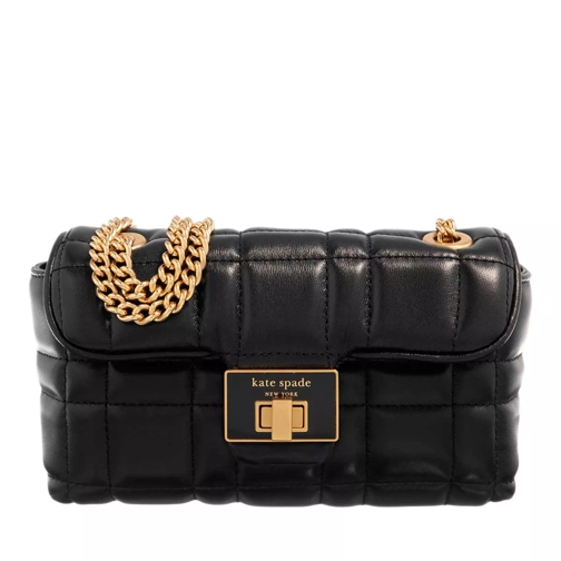 Kate Spade New York Evelyn Quilted Leather  Black Cross body-väskor