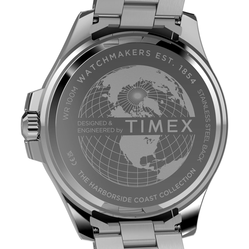 Timex Quarzuhr Quarz-Analoguhr Harborside Coast Multifunction schwarz(Image 4)