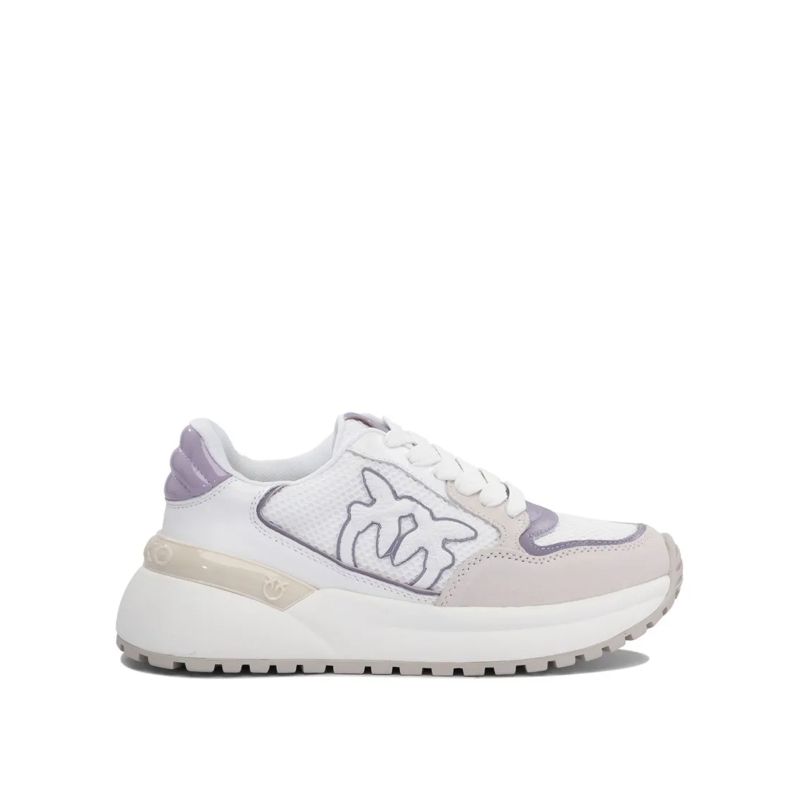 Pinko Low-Top-Sneaker Sole Sneakers And Slip-Ons In Leather White