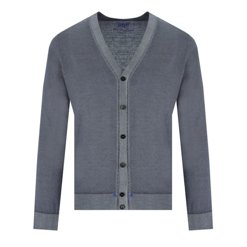 Bob Cardigan BOB MENDOZA STAHLGRAUES CARDIGAN grau