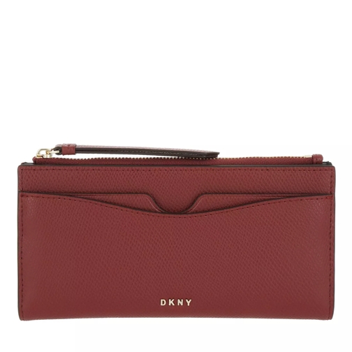 DKNY Bryant Park Slim Zip Wallet Oxide Bi-Fold Portemonnaie