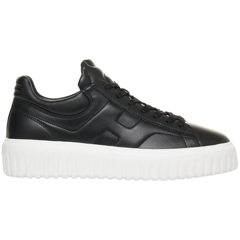 Hogan Low-Top-Sneaker Sneakers 'H-Stripes' schwarz
