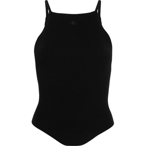 Courrèges  Pre Top Black schwarz