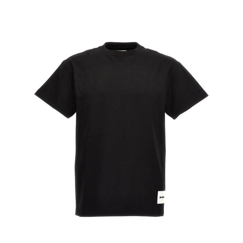 Jil Sander T-shirt 3-Pack Logo Patch T-Shirt Multicolor
