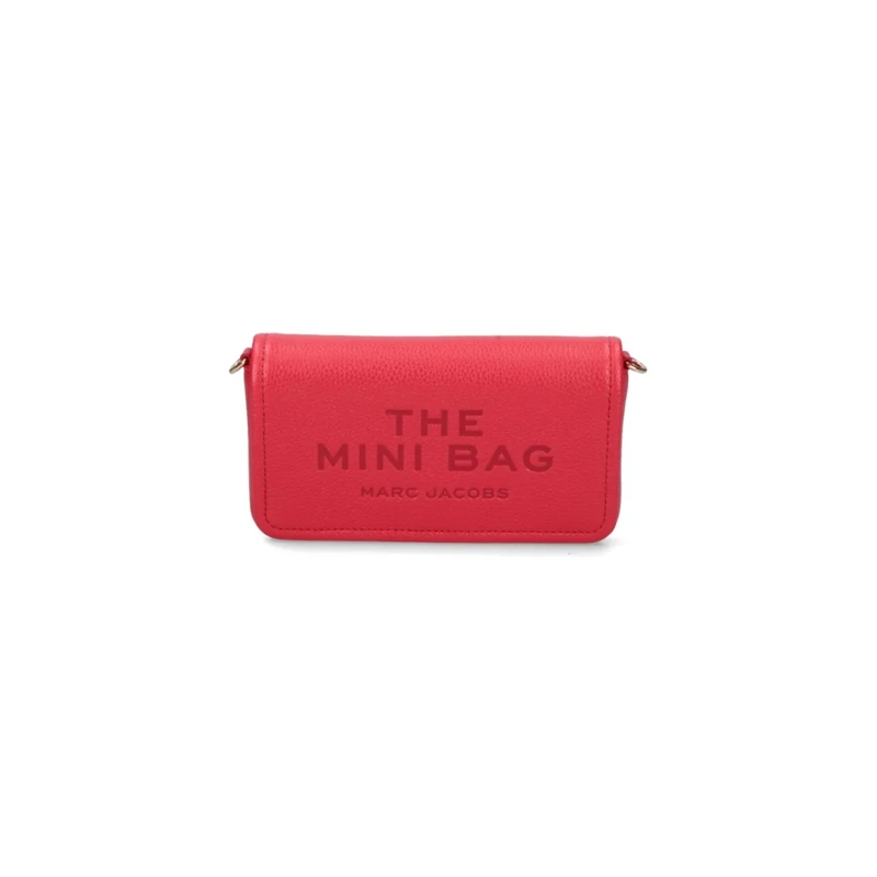 Marc Jacobs Schultertasche Mini “The Mini Bag” – Black Red
