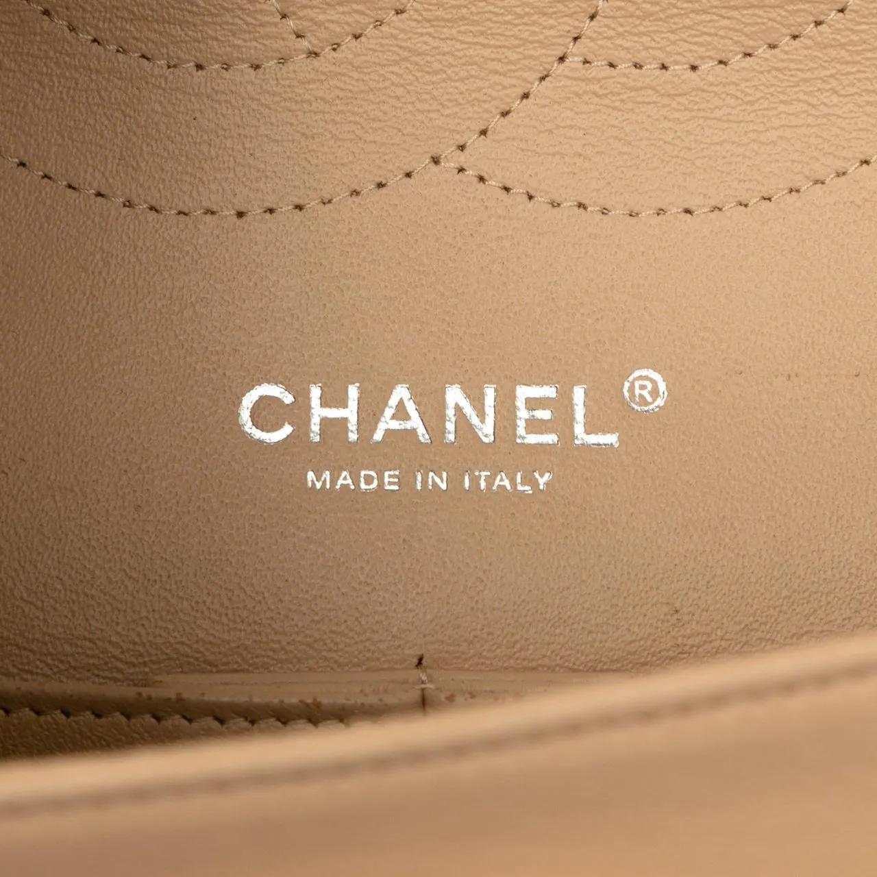 Thumbnail - Chanel Hobo Bags - Jumbo Classic Lambskin Double Flap - Gr. unisize - in Braun - für Damen