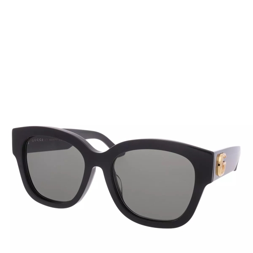 Gucci GG1550SK-001 Black-Black-Grey Solglasögon