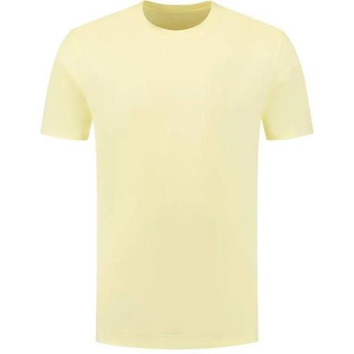 Fedeli T-Shirts T-shirt S/s Knitted Man gelb