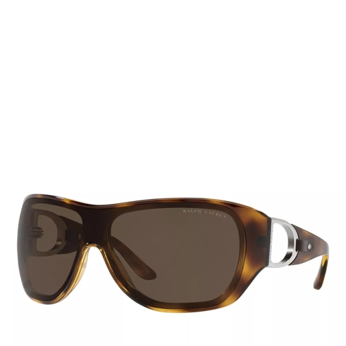 Ralph Lauren 0RL8189Q Shiny Dark Havana Sonnenbrille