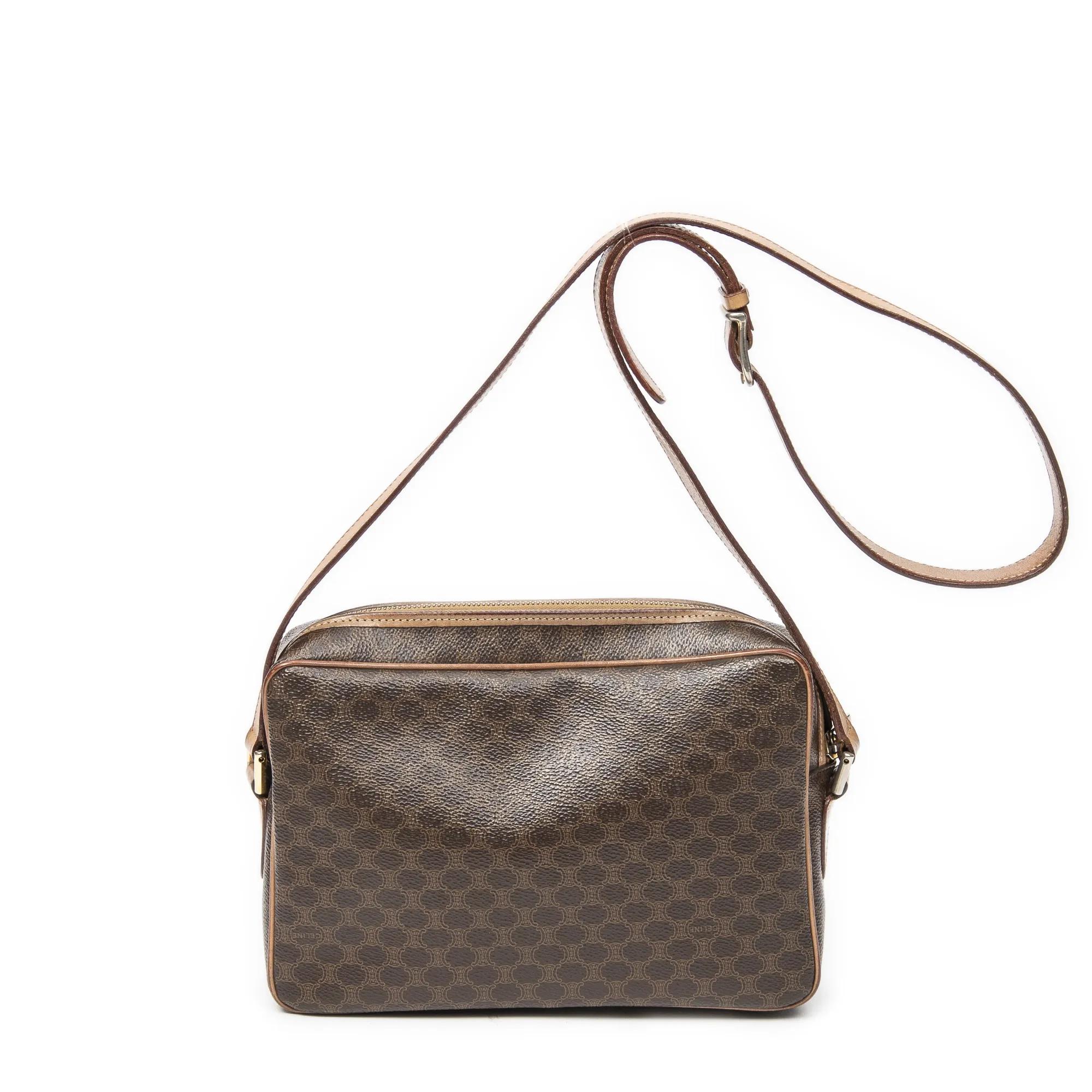 Thumbnail - Celine Crossbody Bags - Vintage Camera Crossbody - Gr. unisize - in Beige - für Damen