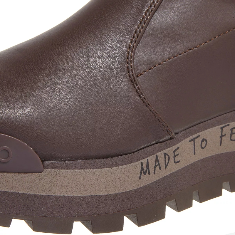 LIU JO Stiefeletten Amazing 22 Mid Sneaker Stretch Spreading Brown(Image 3)